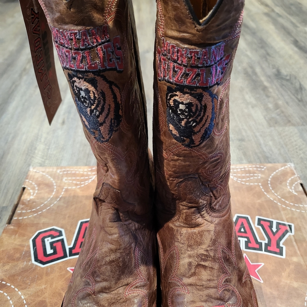 NCAA Montana Grizzlies Men's Gameday Boots - Picture 4 of 13